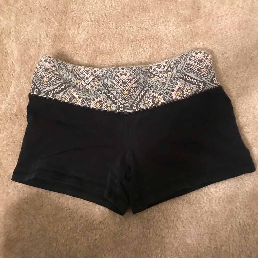 3 pairs of yoga shorts